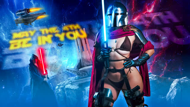 River Lynn Cosplay Kostümüyle Koca Yarrağı Ustaca Idare Ediyor
