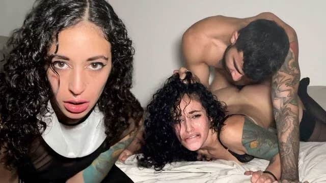 Küçük Memeli Latin Kızın Teslimiyet Tutkusu Koca Yarrakla Alevleniyor